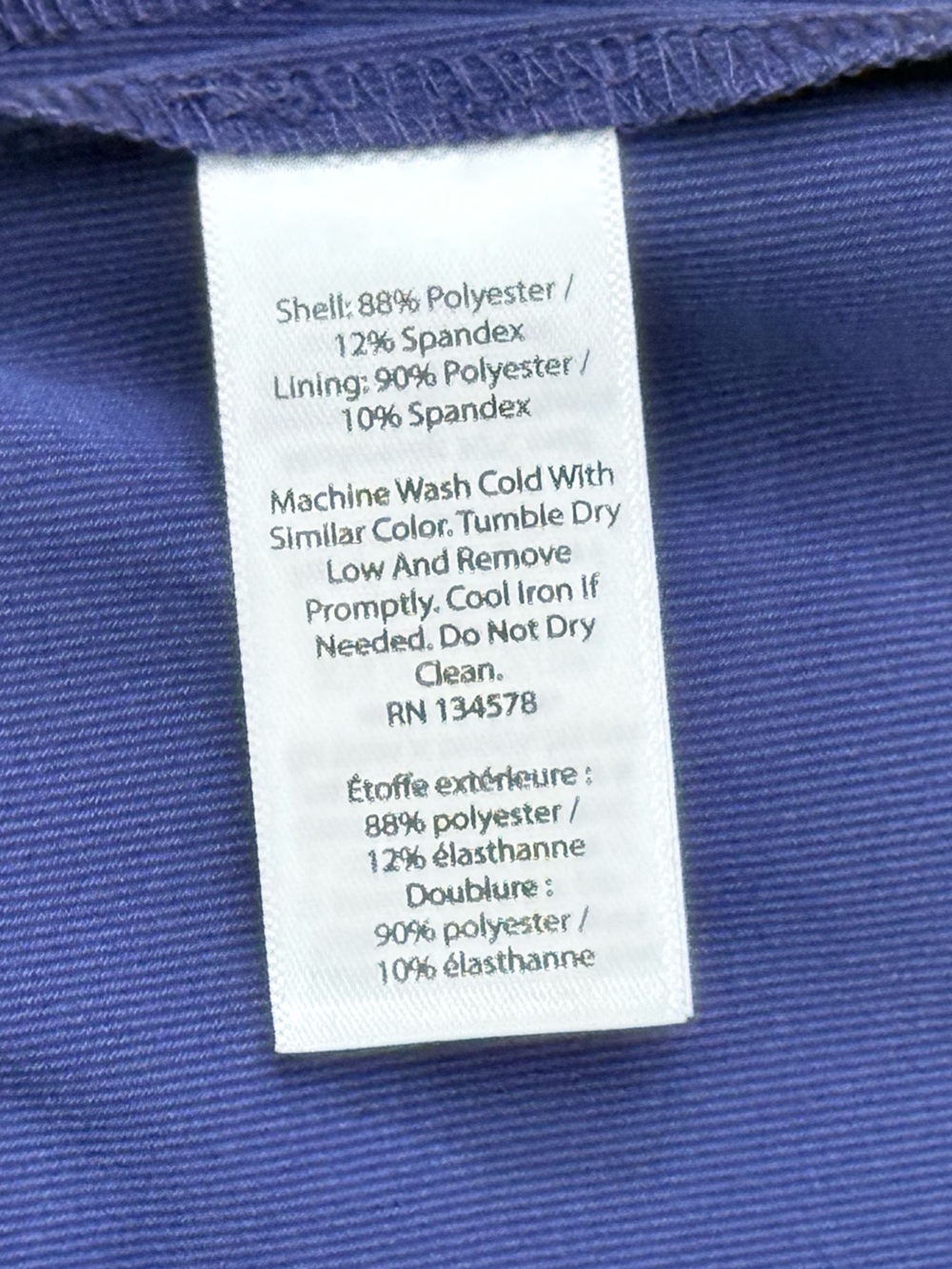 Vineyard Vines Navy Blue Scalloped Athletic Skort womens size 10 NEW WITH TAGS - Picture 8 of 12